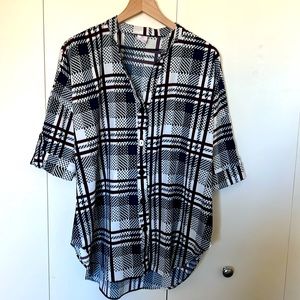 Cute plaid blouse